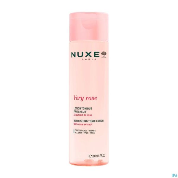 Nuxe Very Rose Lotion Tonique Fraicheur 200ml Nf