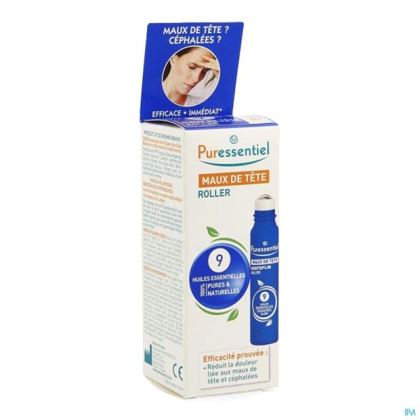 Puressentiel Roller Maux Tete 9 Hle Ess 5Ml