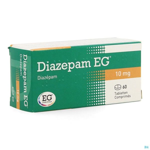 Diazepam Eg Comp 60X10Mg