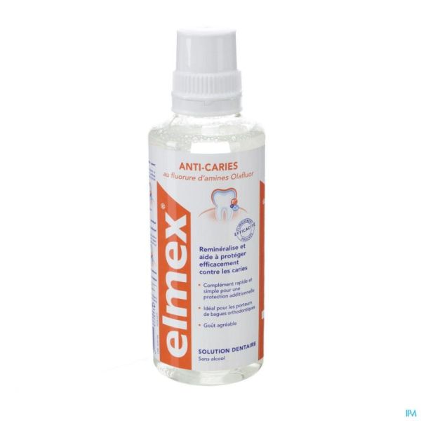Elmex eau dentaire anti caries nf 400ml