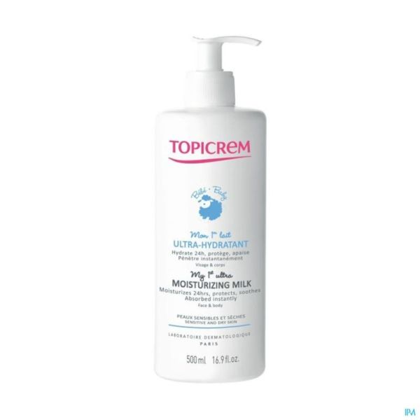 TOPICREM BEBE LAIT ULTRA-HYDRATANT 500ML