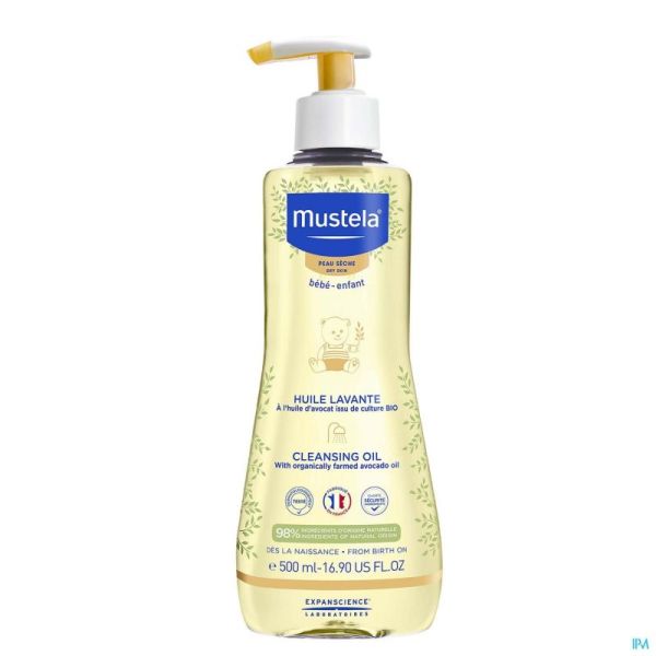 Mustela Ps Huile Lavante 500Ml