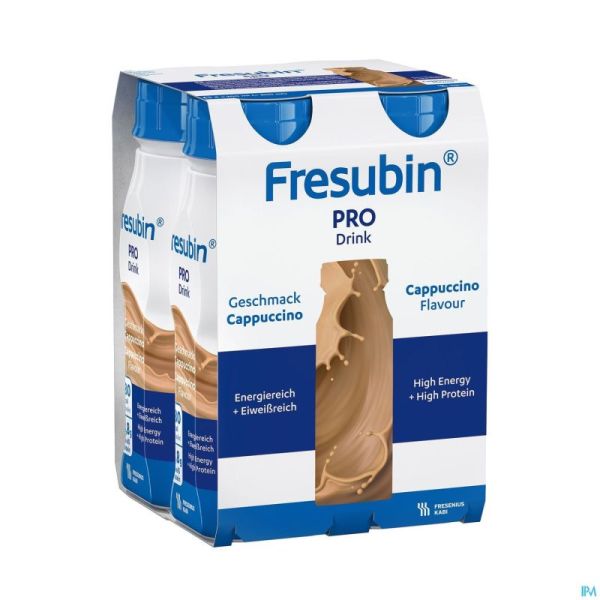 FRESUBIN PRO DRINK CAPPUCCINO FL 4X200ML