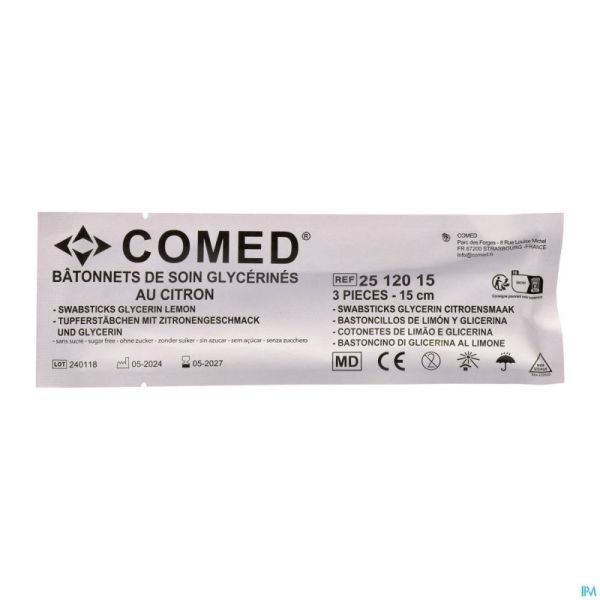Sonora Coton Swabs Imbibes Glycerine&citron 3p