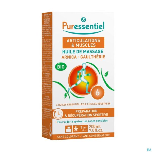 Puressentiel Articulation Massage Arnica Bio 200ml