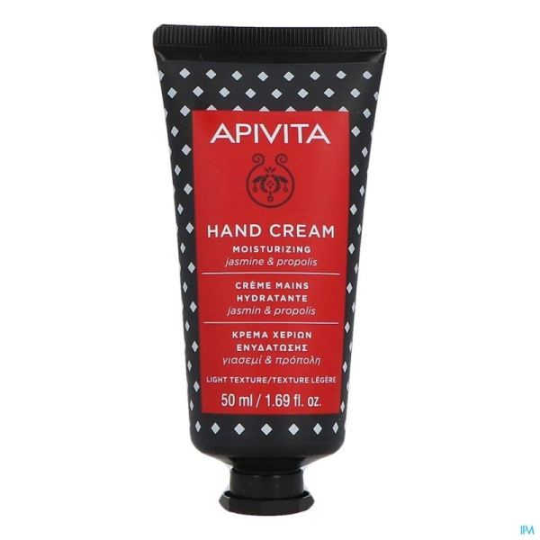 Apivita Hand Care Cr Mains Hydratant Jasmin 50Ml