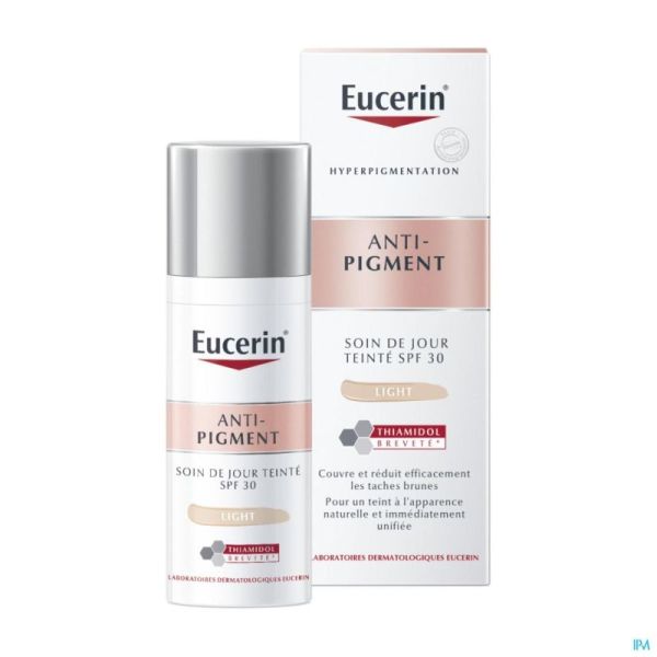 Eucerin A/pigment Dagcreme Tinted Ip30 Light 50ml