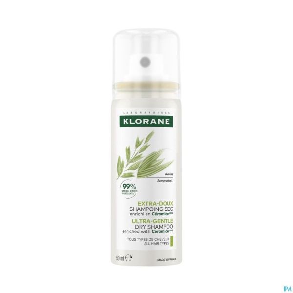 Klorane Capil.sh Sec Lait Avoine&cera.spray50ml Nf