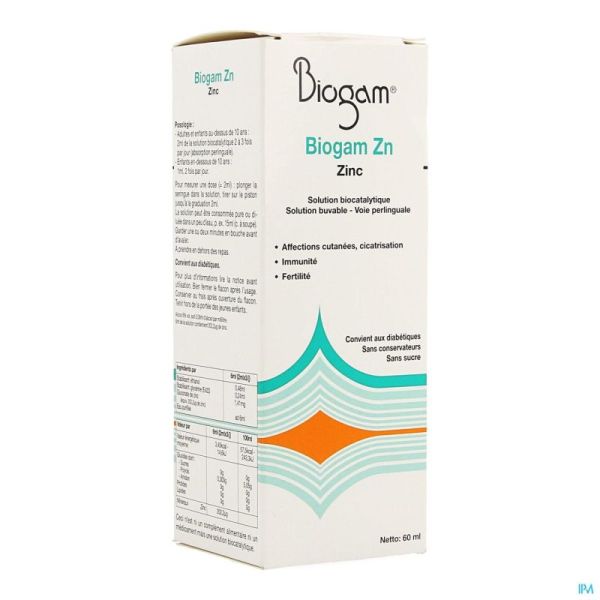 Biogam Zn Fl 60ml