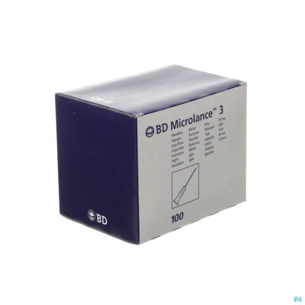 Bd Microlance 3 Naald 16g 1 1/2 Lavendel100 300637