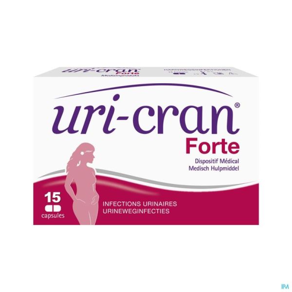 Uri-Cran Forte Caps 15