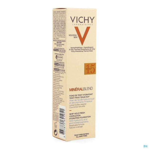 Vichy Mineralblend Fdt Terra 15 30Ml