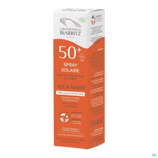 Alga Maris Spray Solaire Ip50+ 100Ml
