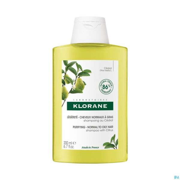 Klorane Capil. Sh Cederappel 200ml Nf
