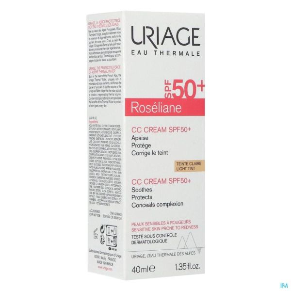 Uriage Roseliane Cc Cream Ip50+ 40Ml