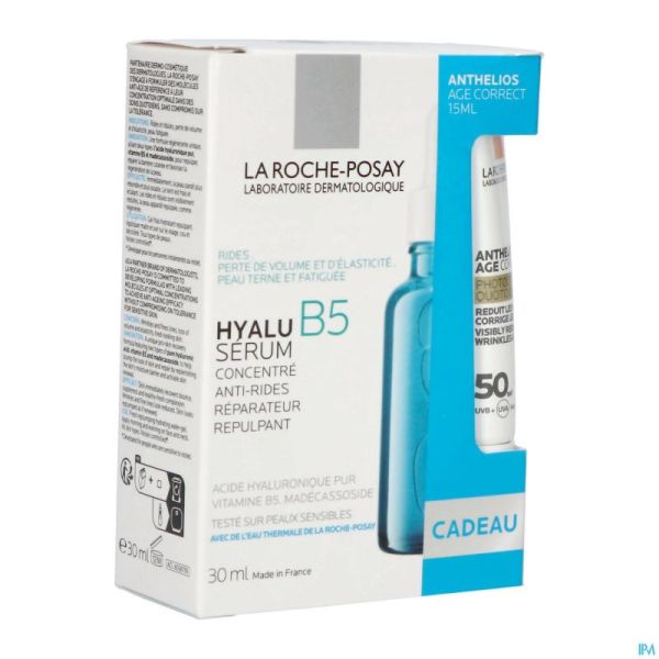 Lrp Coffret Hyalu B5 30ml+age Correct 15ml Gratuit