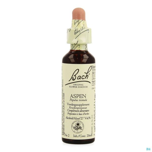 Bach Flower Remedie 02 Aspen 20ml