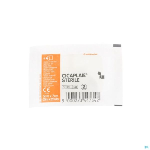 Cicaplaie Pans Sterile 5,0Cmx 7Cm 100 66660272