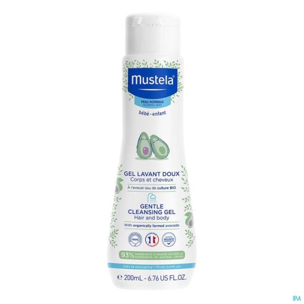 Mustela Pn Gel Lavant Doux 200Ml