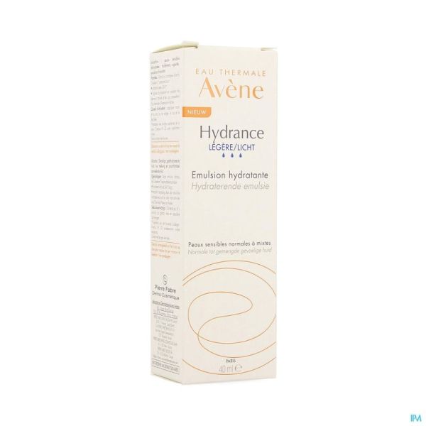 Avene Hydrance Legere Emulsion Hydratante 40Ml