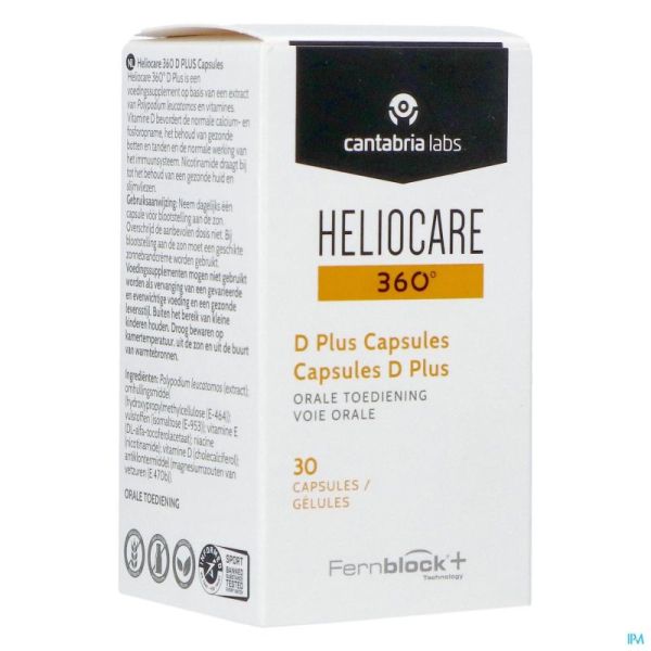 Heliocare 360 D Plus Caps 30 Verv. 3121092/3918653