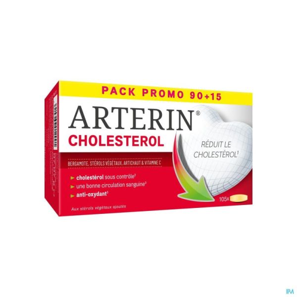 Arterin Cholesterol Tabl 90+15 Promo