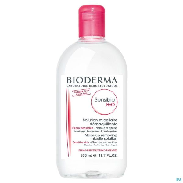 Bioderma Sensibio H20 Sol Micellaire P Sens. 500Ml
