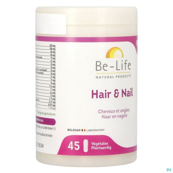 Be Life Hair & Nail 45 Gélules