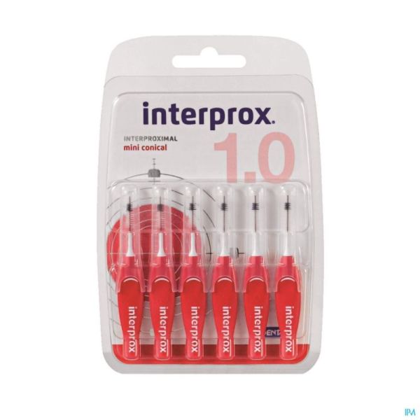 Interprox Mini Conical Rouge 2-4Mm 31195