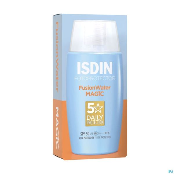 Isdin fotoprotector fusion water 5star ip50 50ml
