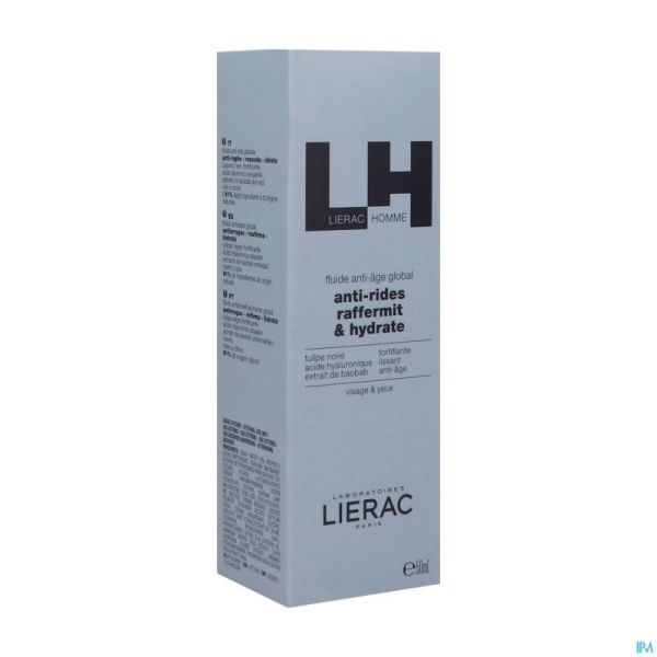 Lierac Homme Fluide A/Rides Global Fl 50Ml