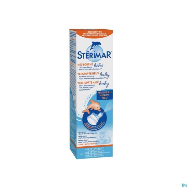 Sterimar Bebe Hypertonique Spray Nasal 100Ml