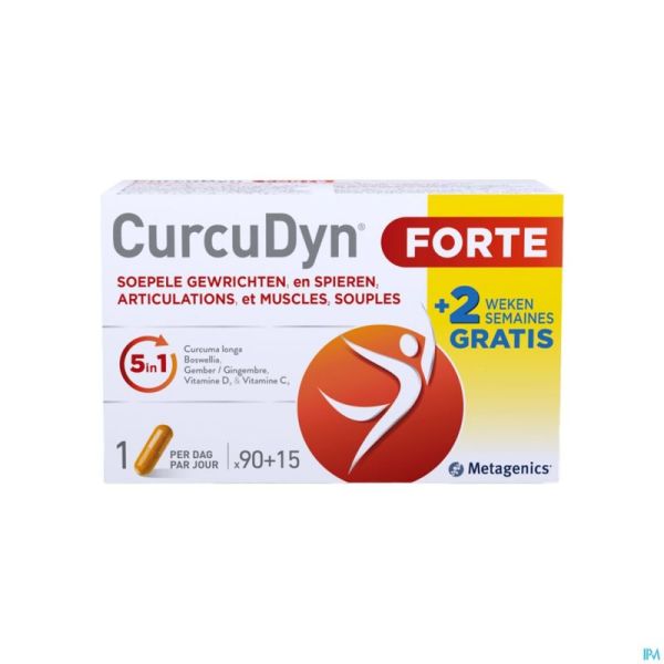 Curcudyn Forte Caps 90+15 27052 Metagenics