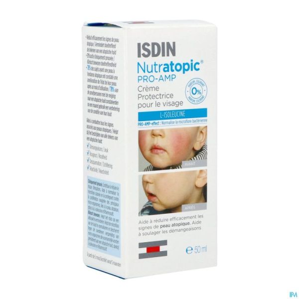 Isdin Nutratopic Creme Visage 50Ml