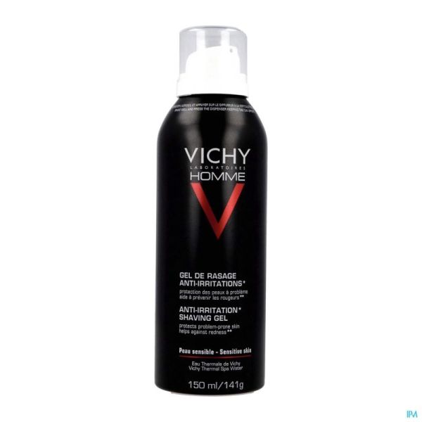 Vichy Homme Gel De Rasage Anti Irrit. 150Ml