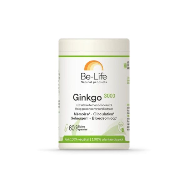 Be Life Gink-Go 3000 60 Gélules