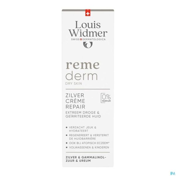 Widmer Remed Dry Skin Cr Argent Repar. N/parf 75ml