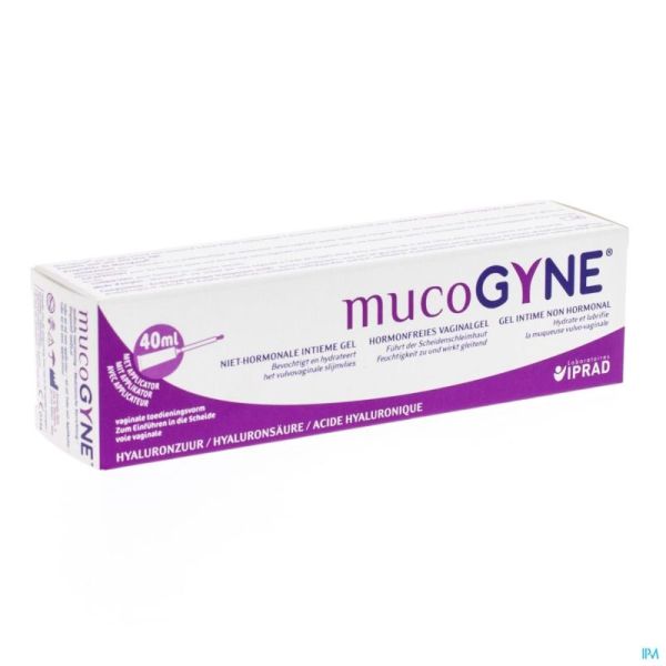 Mucogyne Gel Vaginal+Applicateur Tube 40Ml