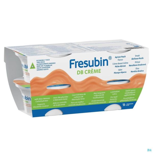 Fresubin Db Crème 125g Pêcheabricot/abrikoosperzik