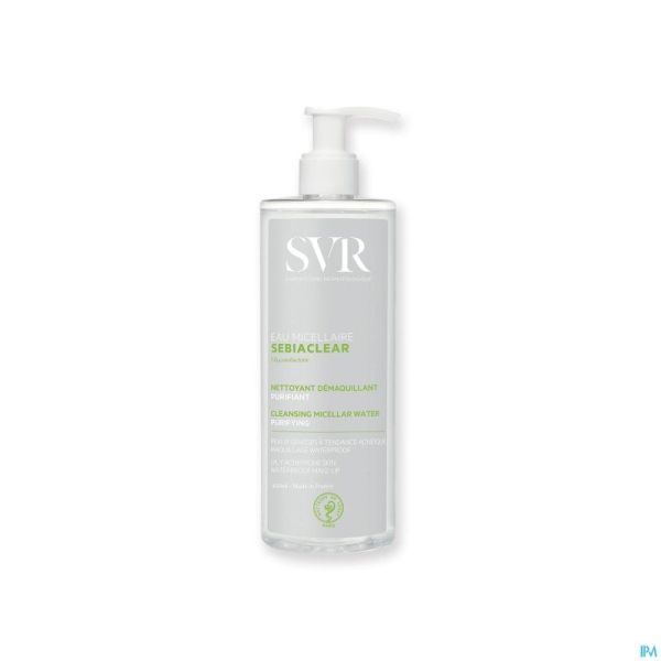 Sebiaclear Eau Micellair Fl 400Ml