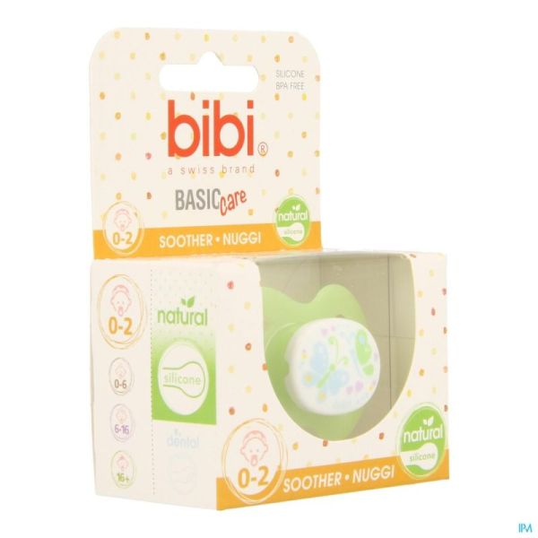 Bibi Sucette Dental Nouv.ne+Prem.papil.cer.bc 0-2M