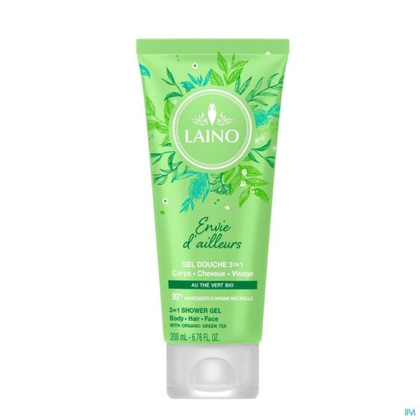 Laino Douchegel 3in1 Groene Thee Tube 200ml