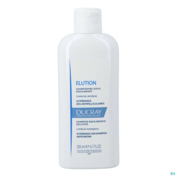 Ducray Elution Sh Zacht Evenwichtherstel. 200ml Nf