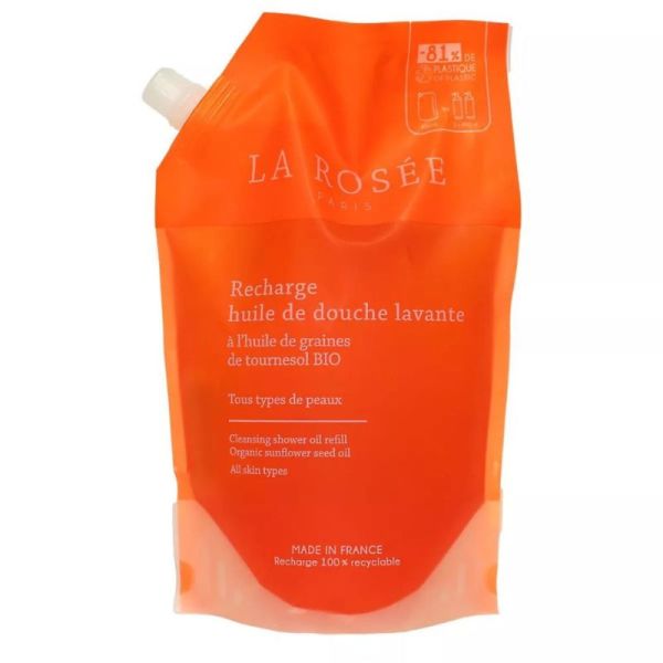 La Rosee Navulling Doucheolie 800ml