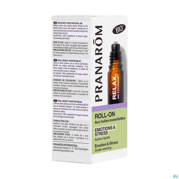 Aromaboost Roller Relax Bio 5ml