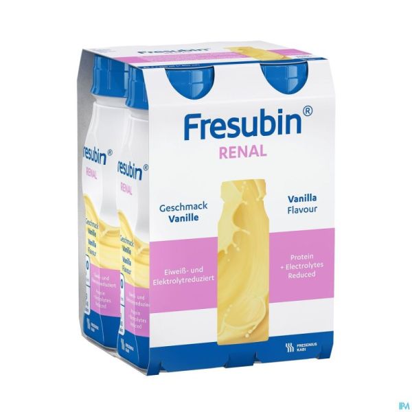Fresubin Renal Vanille Easybottle 4x200ml