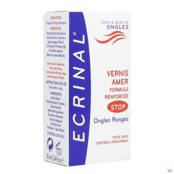 Ecrinal Vernis Ongles Amer Fl 10Ml 20218