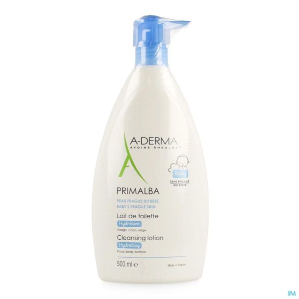 Aderma Primalba Reinigingsmelk 500ml