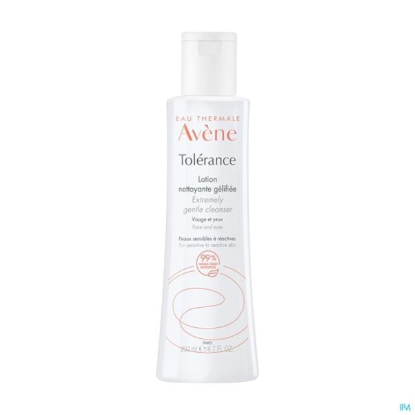 Avene tolerance lotion nettoyante gelifiee 200ml