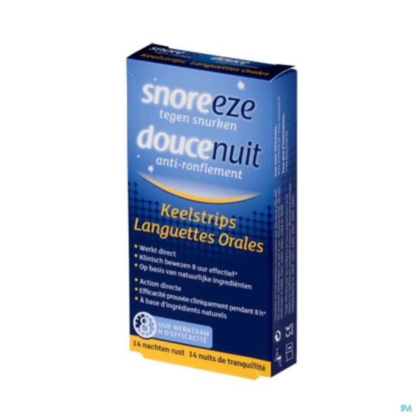 Snoreeze Doucenuit Languettes Orales 14